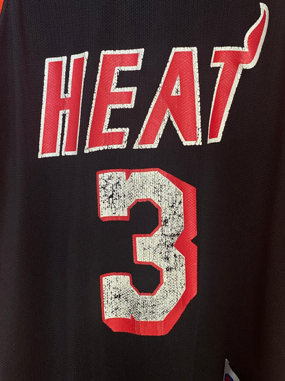 Size 36 usa. Miami Heat Vintage 90s #3 Smith NBA Jersey Made in USA-t shirt-AJ357 Studio