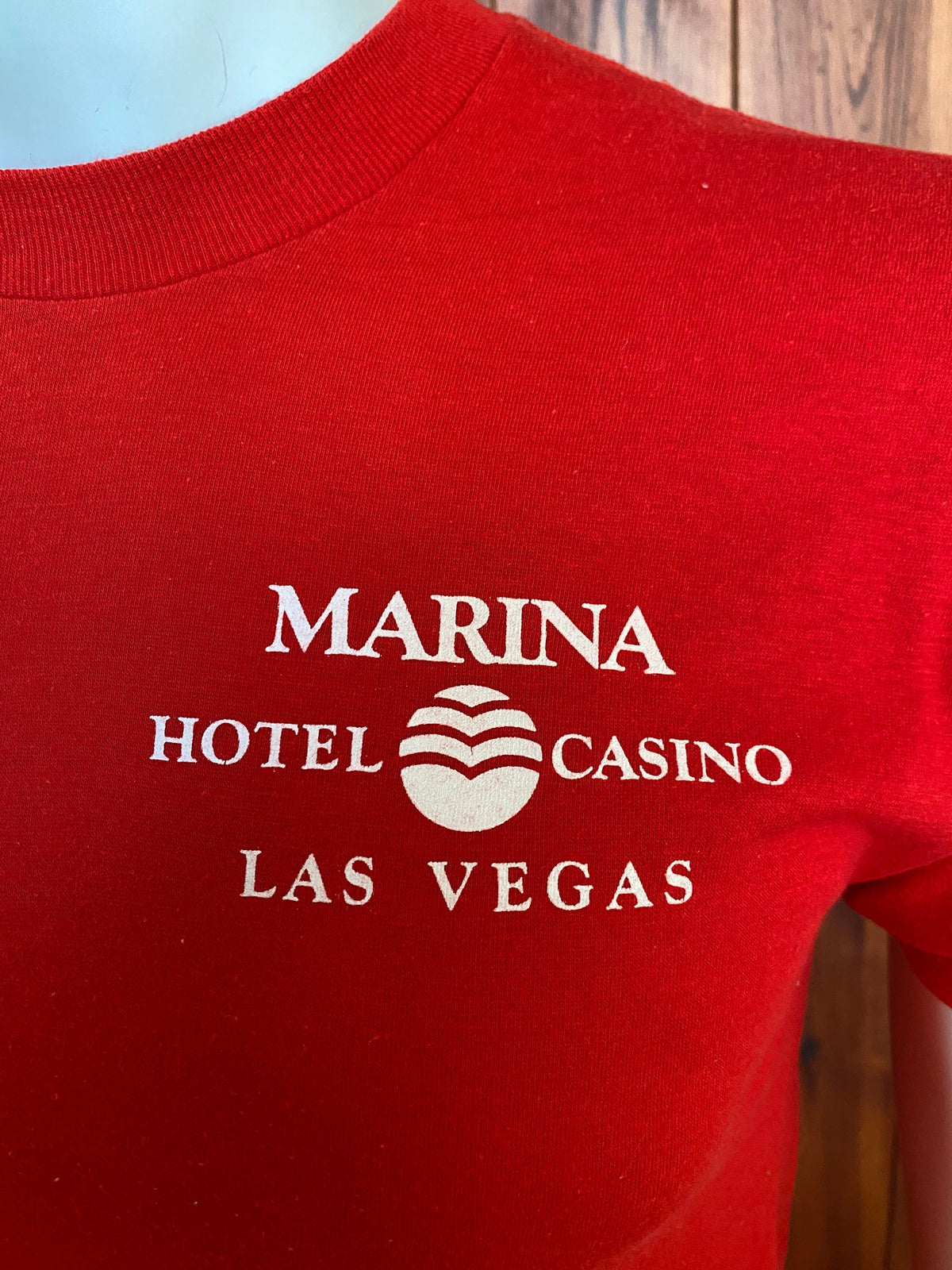 Large. Vintage 50/50 cotton Las Vegas T shirt made in USA-AJ357 Studio