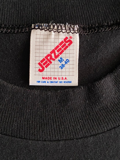 Med. Vintage 50/50 80s Whigham t shirt made in USA-AJ357 Studio