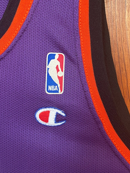 Vintage Suns NBA Jersey #34 Barker - Size 48 | Made In USA by Champion-AJ357 Studio