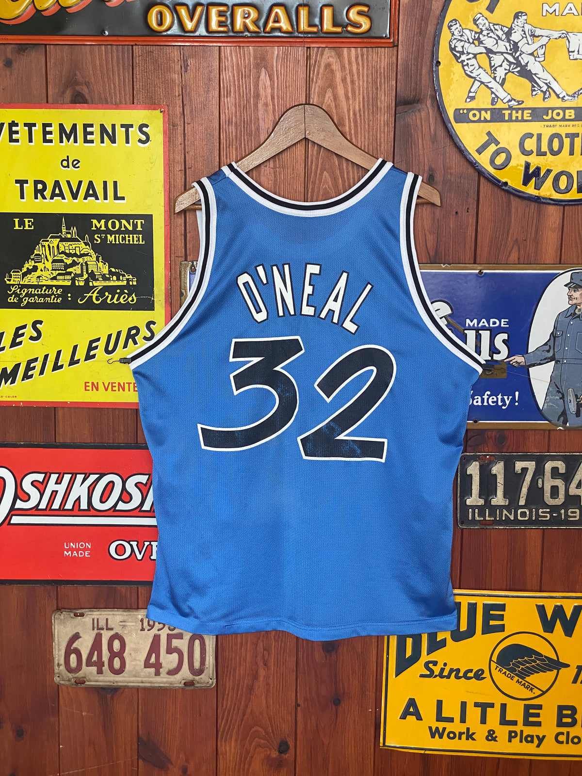 Vintage 90s Orlando NBA Jersey - Size 48, Player O'Neal #32, Made by Champion-AJ357 Studio