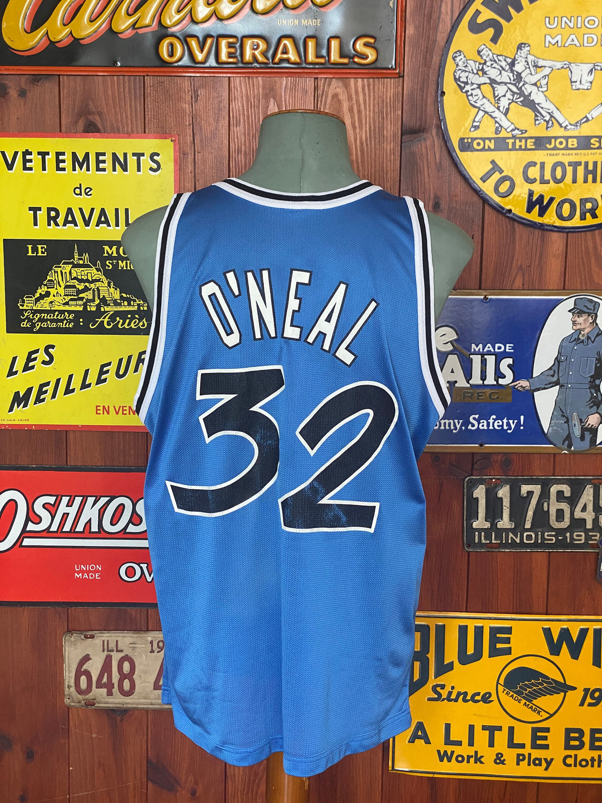 Vintage 90s Orlando NBA Jersey - Size 48, Player O'Neal #32, Made by Champion-AJ357 Studio