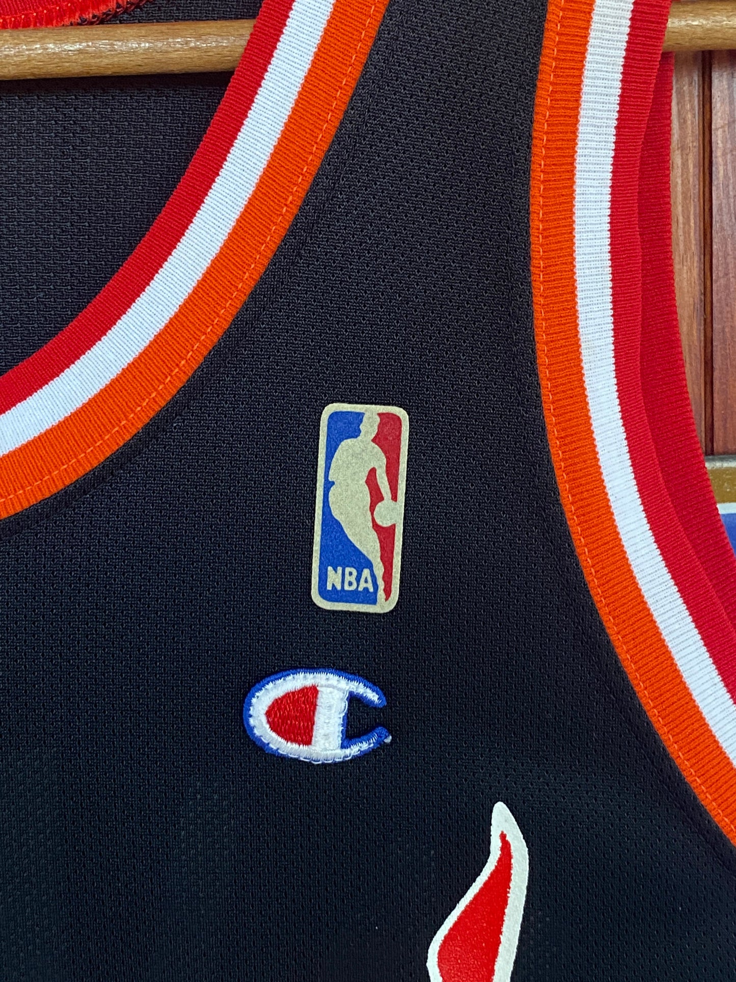 Vintage 90s Harold Miner NBA Jersey #32 Miami Heat - Size 40, Made in USA by Champion