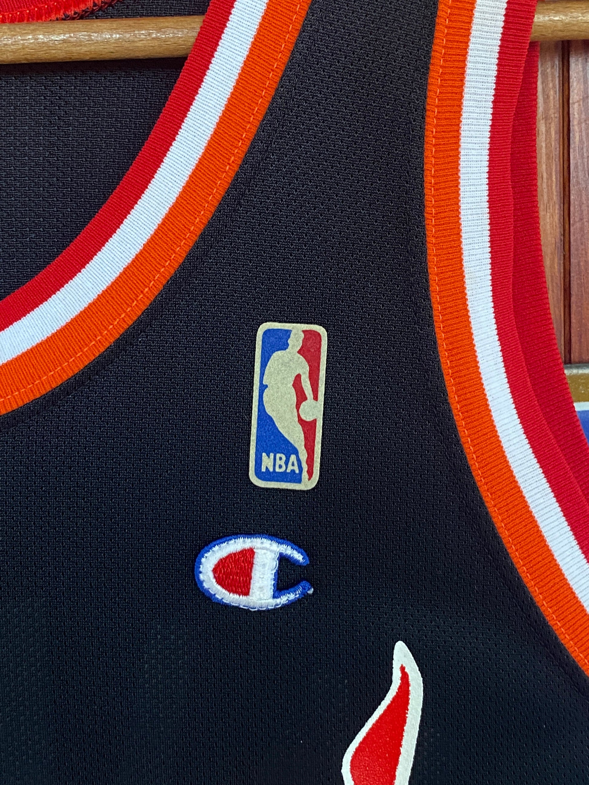 Vintage 90s Harold Miner NBA Jersey #32 Miami Heat - Size 40, Made in USA by Champion