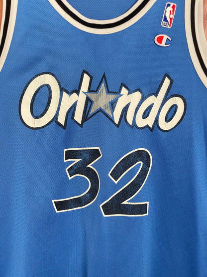 Vintage 90s Orlando NBA Champion Jersey – O’Neal #32 – Size 44 – Made in USA-t shirt-AJ357 Studio
