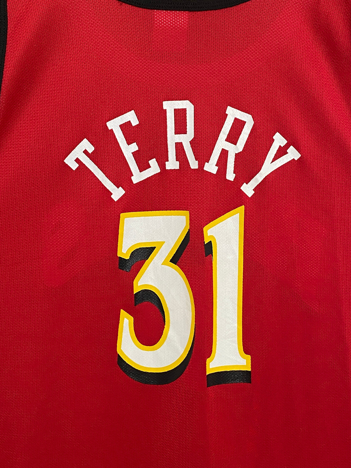 Vintage 90s Hawks Terry #31 NBA Jersey - Size 52 | Made by Champion-AJ357 Studio